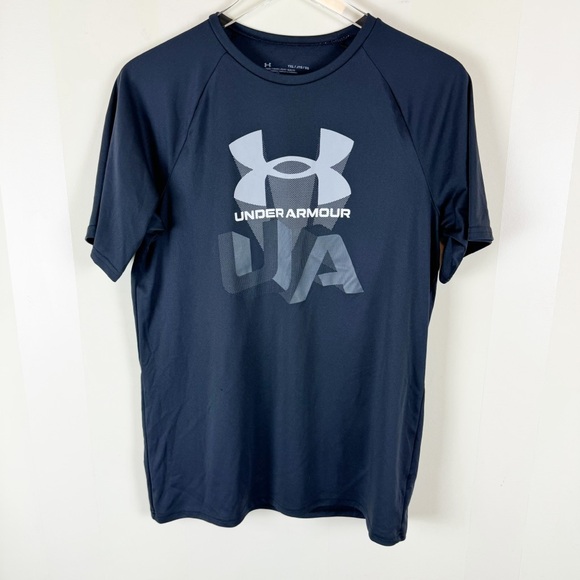 Under Armour Repeat Logo Tech Tee - Picture 7 of 7